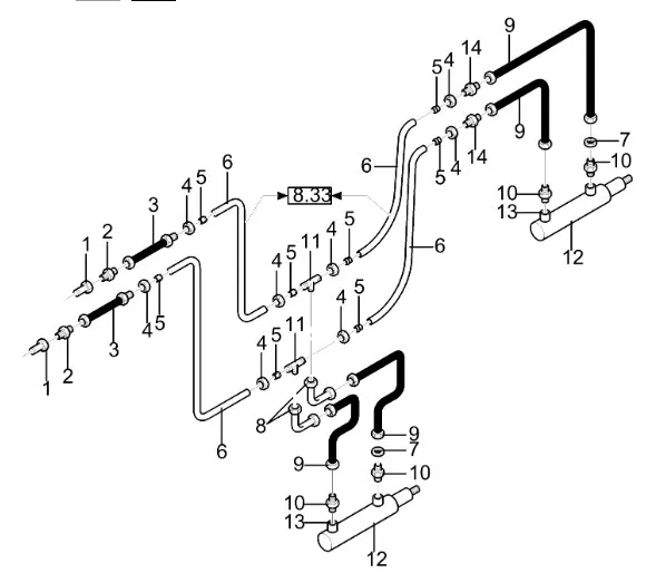 433242 - Гидравлический разъем